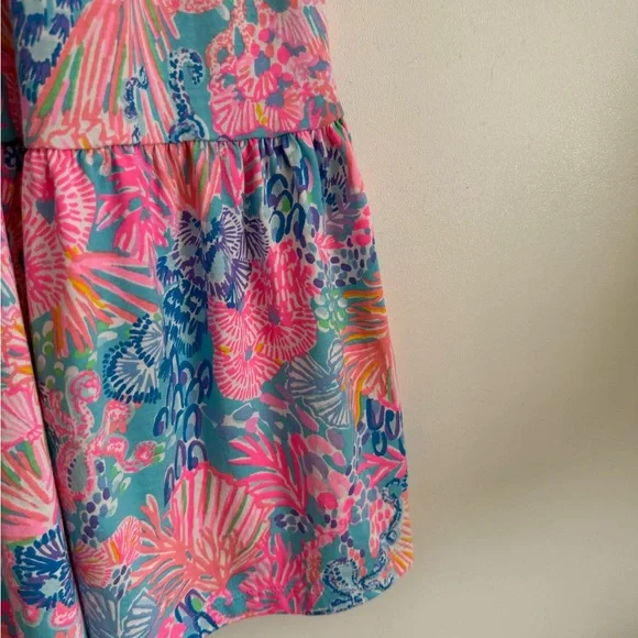 Lilly Pulitzer Geanna Swing Dress Multi Splendor in the Sand - Picture 4 of 6